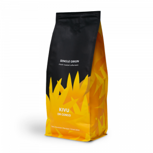 Sortenreine Kaffeebohnen „DR Congo Kivu“, 1 kg