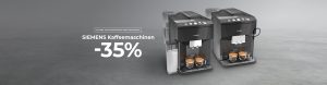 SIEMENS Kaffeemaschinen -35%
