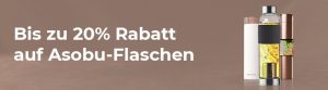 Asobu-Flaschen bis zu -20%