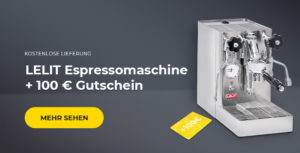 LELIT Espressomaschine + 100 € Gutschein