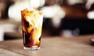 Iced coffee