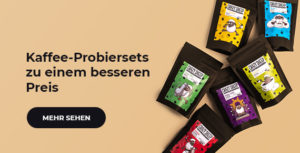 Kaffee-Probiersets zu einem besseren Preis