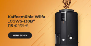 Kaffeemühle Wilfa „CGWS-130B“