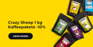 Crazy Sheep 1 kg für Kaffeepakete -10%