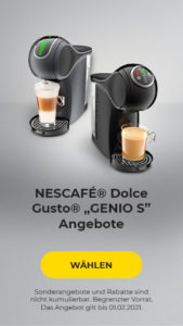NESCAFÉ® Dolce Gusto® „GENIO S” Angebote