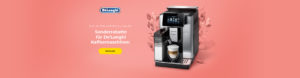 Sonderrabatte für De'Longhi Kaffeemaschinen