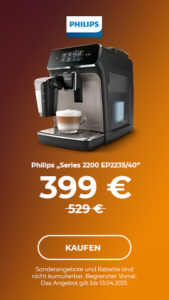 Kaffeemaschine Philips „Series 2200 EP2235/40”