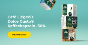 Café Liégeois Dolce Gusto® Kaffeekapseln -30%