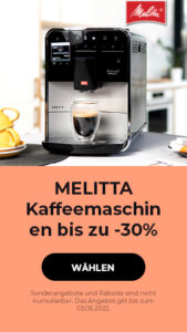 MELITTA Kaffeemaschinen bis zu -30%