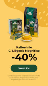 Kaffeelinie C. Liégeois Magnifico -40%
