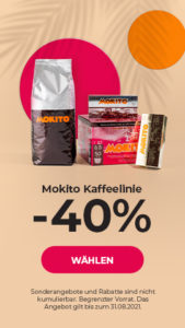 Mokito Kaffeelinie -40%