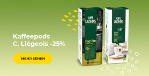 Kaffeepods C. Liégeois -25%