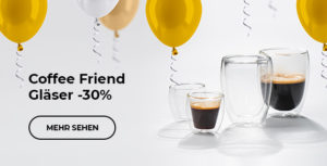 Coffee Friend Gläser -30%