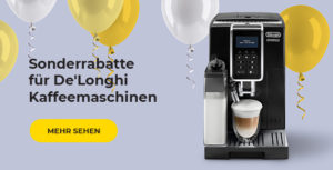 Sonderrabatte für De'Longhi Kaffeemaschinen