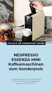 NESPRESSO ESSENZA MINI Kaffeemaschinen zum Sonderpreis