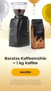 Baratza Kaffeemühle + 1 kg Kaffee