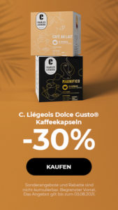C. Liégeois Dolce Gusto® Kaffeekapseln -30%