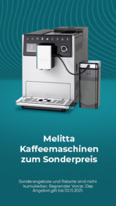 Melitta Kaffeemaschinen zum Sonderpreis