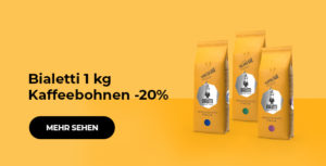 Bialetti 1 kg Kaffeebohnen -20%