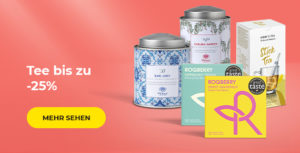 Tee bis zu -25%