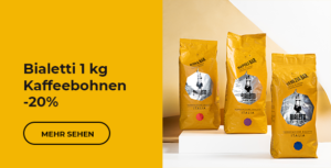 Bialetti 1 kg Kaffeebohnen -20%