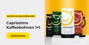 Caprissimo Kaffeebohnen 1+1