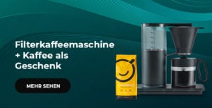 Filterkaffeemaschine + Kaffee als Geschenk