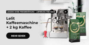 Lelit Kaffeemaschine + 2 kg Kaffee