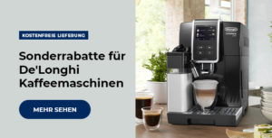 Sonderrabatte für De'Longhi Kaffeemaschinen