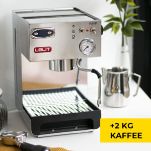 2 kg Kaffee als Geschenk beim Kauf einer Lelit Kaffeemaschine