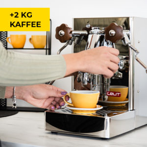 2 kg Kaffee als Geschenk beim Kauf einer Lelit Kaffeemaschine