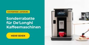 Sonderrabatte für De'Longhi Kaffeemaschinen
