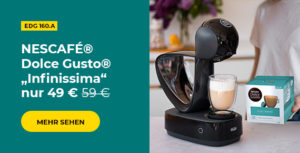Kaffeemaschine NESCAFÉ® Dolce Gusto® „Infinissima EDG 160.A“