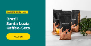 "Brazil Santa Luzia Kaffee–Sets"