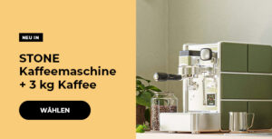 STONE Kaffeemaschine + 3 kg Kaffee