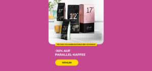 -30% auf PARALLEL-Kaffee