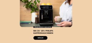 Bis zu -25% PHILIPS Kaffeemaschinen
