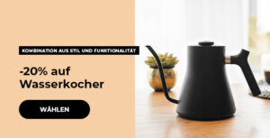 -20% auf Wasserkocher