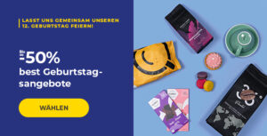 Beste Geburtstagsangebote bis zu -50%