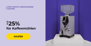 Bis zu -25% für Kaffeemühlen