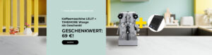 Kaffeemaschine LELIT + TIMEMORE Waage als Geschenk!