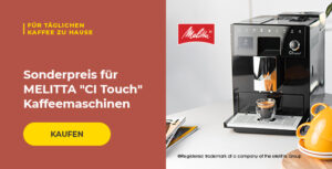 Melitta „CI Touch" series special price offers