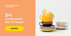 Loveramics 200 ml Tassen 3+1