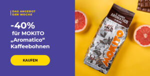 -40% für Mokito AROMATICO Kaffeebohnen