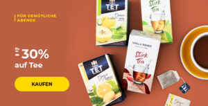 Bis zu -30% auf Tee
