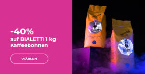 -40% auf BIALETTI 1 kg Kaffeebohnen