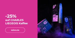 -25% auf CHARLES LIEGEOIS Kaffee