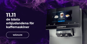 11.11 de bästa erbjudandena för kaffemaskiner