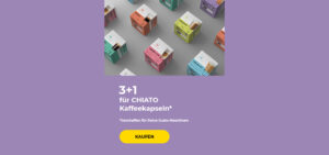 3+1 für CHIATO Kapseln