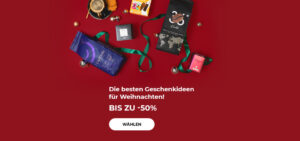 "Die besten Geschenkideen für Weihnachten! Bis zu -50% auf Kaffee und Kaffeemaschinen "